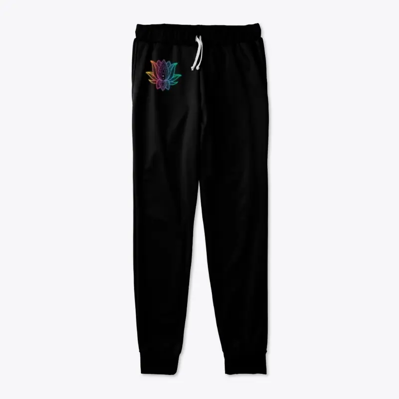 Colorful Lotus Joggers